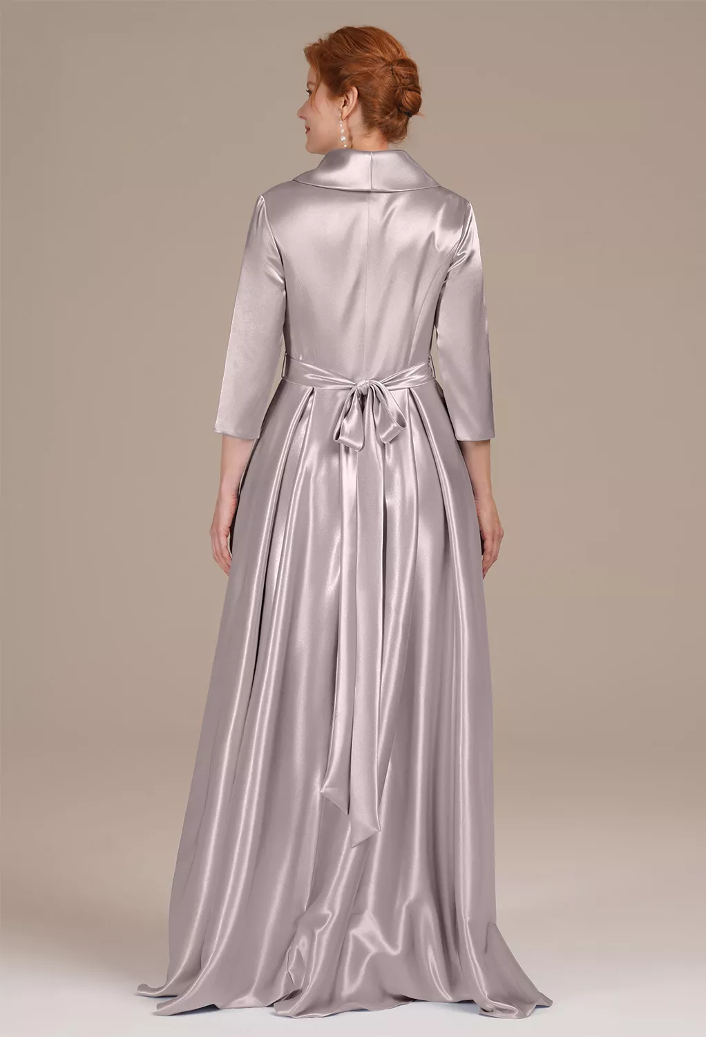 AW Silvia Taupe  Mother of the Bride Dresses